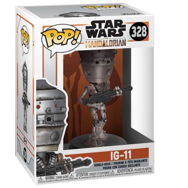 Pop Figurine Pop IG-11 (Star Wars The Mandalorian) Figurine in box