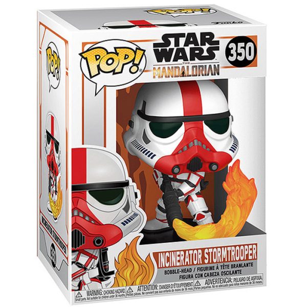 Pop Figurine Pop Incinerator Stormtrooper (Star Wars The Mandalorian) Figurine in box