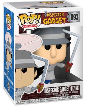Pop Figurine Pop Inspecteur Gadget flying (Inspecteur Gadget) Figurine in box