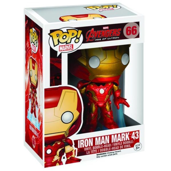 Pop Figurine Pop Iron Man Mark 43 (Avengers Age Of Ultron) Figurine in box
