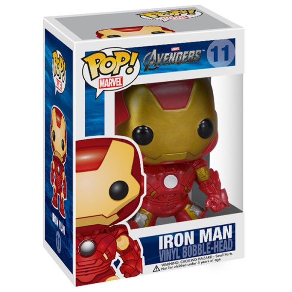 Pop Figurine Pop Iron Man Mark VII (Marvel's The Avengers) Figurine in box