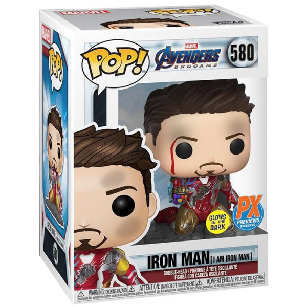Pop Figurine Pop Iron Man with gauntlet (Avengers Endgame) Figurine in box