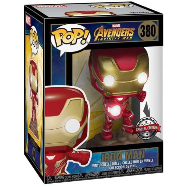 Pop Figurine Pop Iron Man with lights (Avengers Infinity War) Figurine in box
