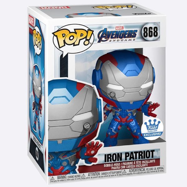 Pop Figurine Pop Iron Patriot (Avengers Endgame) Figurine in box
