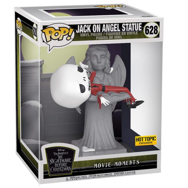 Pop Figurine Pop Jack on Angel Statue (L'Etrange No?l De Monsieur Jack) Figurine in box