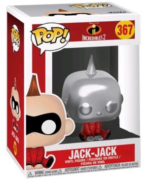 Pop Figurine Pop Jack Jack chrome (Incredibles 2) Figurine in box