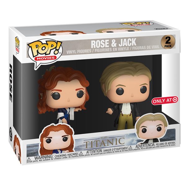 Pop Figurine Pop Rose & Jack (Titanic) Figurine in box