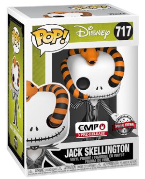 Pop Figurine Pop Jack Skellington with snake (L'Etrange No?l De Monsieur Jack) Figurine in box