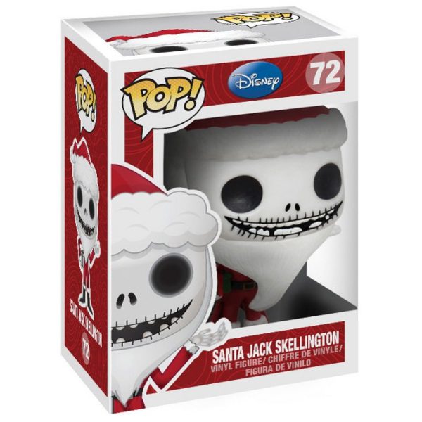 Pop Figurine Pop Santa Jack (L'?trange No?l De Monsieur Jack) Figurine in box