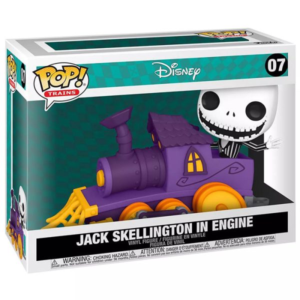 Pop Figurine Pop Jack Skellington Engine (L'Etrange No?l De Monsieur Jack) Figurine in box