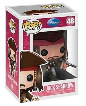 Pop Figurine Pop Jack Sparrow (Pirates Des Cara?bes) Figurine in box