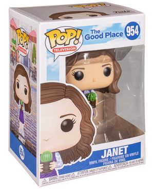 Pop Figurine Pop Janet (The Good Place) Figurine in box