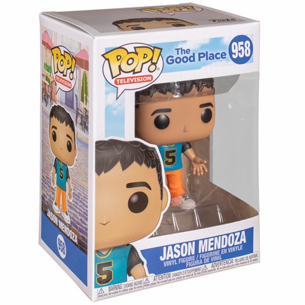 Pop Figurine Pop Jason Mendoza (The Good Place) Figurine in box