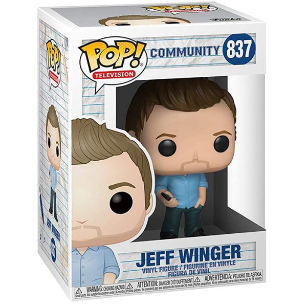 Pop Figurine Pop Jeff Winger (Community) Figurine in box