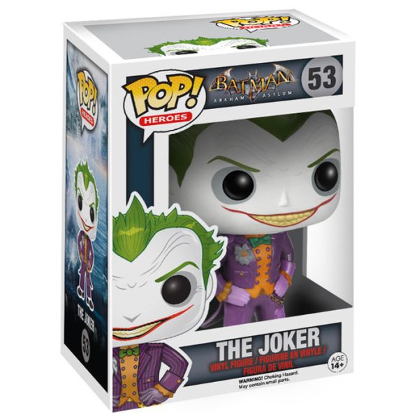 Pop Figurine Pop The Joker (Batman Arkham Asylum) Figurine in box