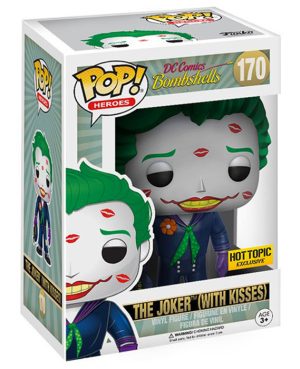 Pop Figurine Pop Joker with kisses (DC Comics Bombshells) Figurine in box