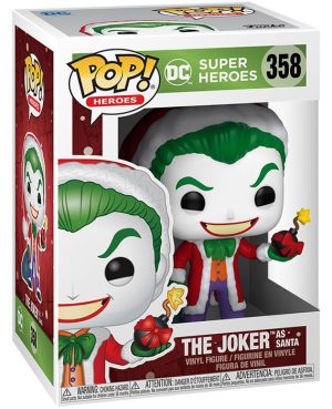 Pop Figurine Pop The Joker as Santa (DC Comics) Figurine in box