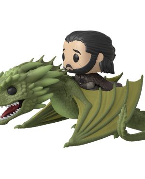 Figurines Pop Jon Snow & Rhaegal (Game Of Thrones)