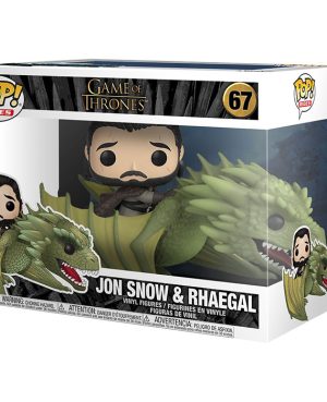 Pop Figurines Pop Jon Snow & Rhaegal (Game Of Thrones) Figurine in box