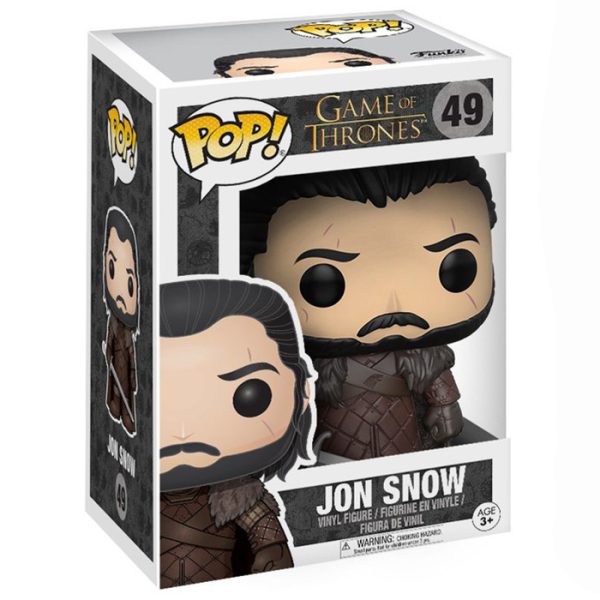 Pop Figurine Pop Jon Snow King in the North (Game Of Thrones) Figurine in box