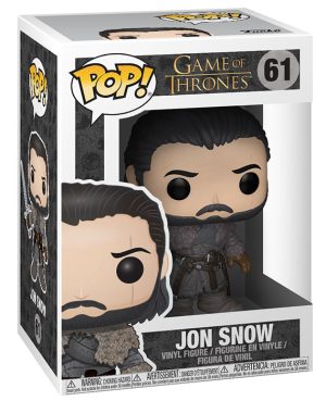 Pop Figurine Pop Jon Snow beyond the wall season six (Game Of Thrones) Figurine in box