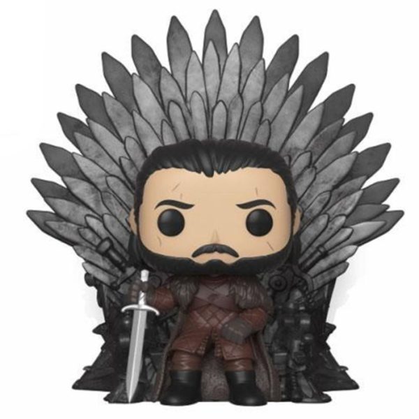 Figurine Pop Jon Snow on Iron Throne (Game Of Thrones)