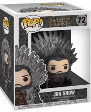 Pop Figurine Pop Jon Snow on Iron Throne (Game Of Thrones) Figurine in box