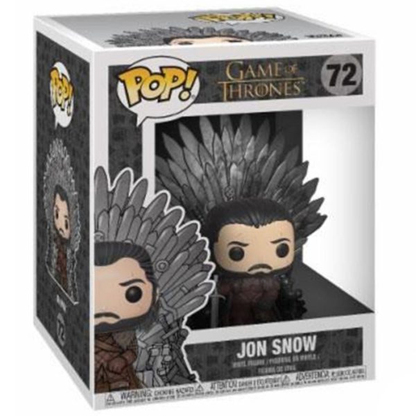 Pop Figurine Pop Jon Snow on Iron Throne (Game Of Thrones) Figurine in box