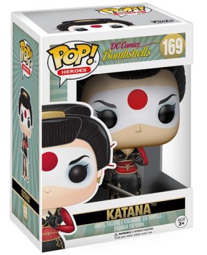 Pop Figurine Pop Katana (DC Comics Bombshells) Figurine in box