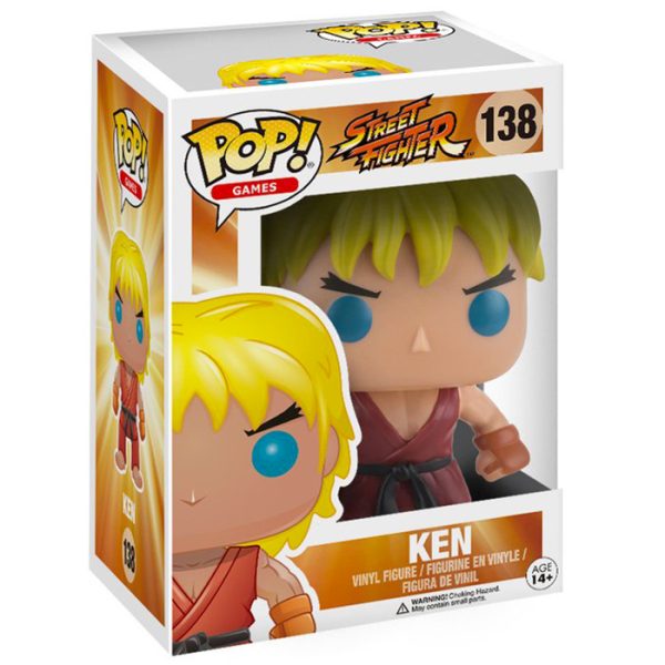 Pop Figurine Pop Ken (Street Fighter) Figurine in box