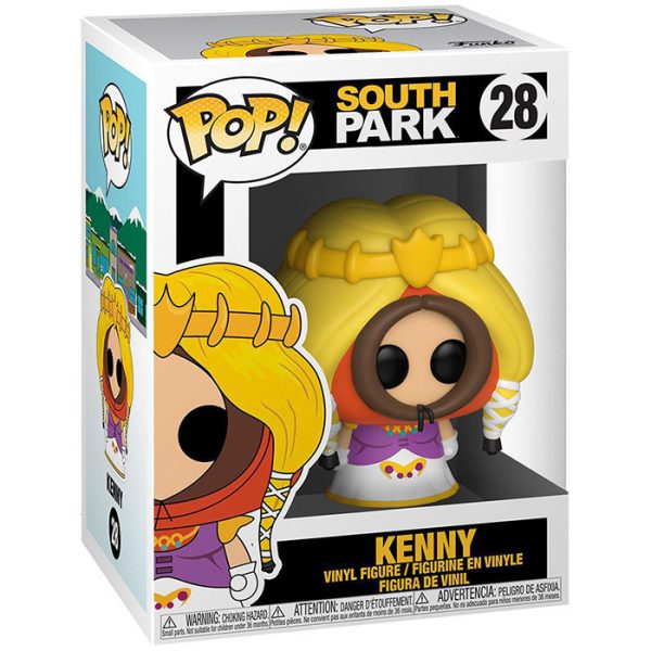 Pop Figurine Pop Princess Kenny (South Park) Figurine in box