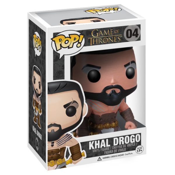 Pop Figurine Pop Khal Drogo (Game Of Thrones) Figurine in box