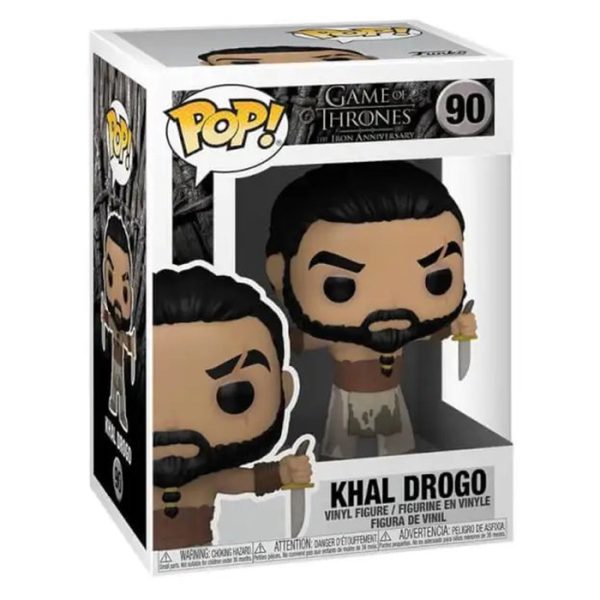 Pop Figurine Pop Khal Drogo with knives (Game Of Thrones) Figurine in box