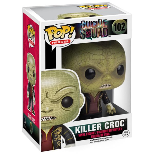 Pop Figurine Pop Killer Croc (Suicide Squad) Figurine in box