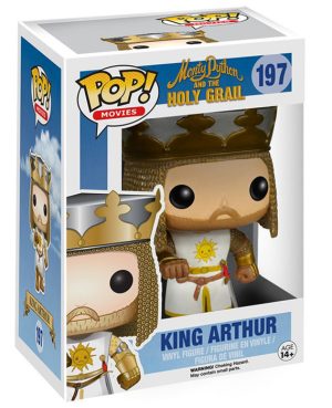 Pop Figurine Pop King Arthur (Monty Python And The Holy Grail) Figurine in box