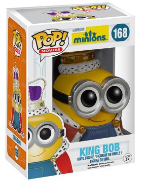 Pop Figurine Pop King Bob (Minions) Figurine in box