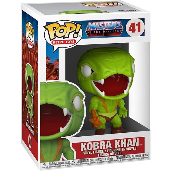 Pop Figurine Pop Kobra Khan (Les Ma?tres de L'univers) Figurine in box
