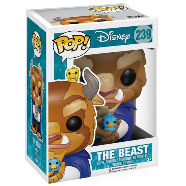 Pop Figurine Pop The Beast avec oiseaux (La Belle Et La B?te) Figurine in box