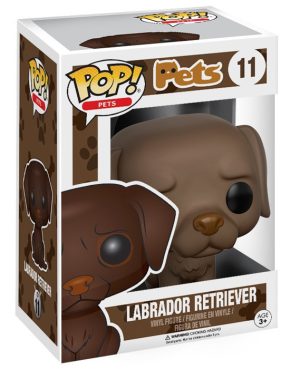 Pop Figurine Pop Labrador Retriever marron (Pets) Figurine in box