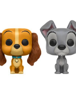 Figurine Pop Lady avec The Tramp (La Belle et Le Clochard)