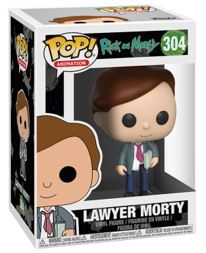 Pop Figurine Pop Lawyer Morty (Rick and Morty) Figurine in box