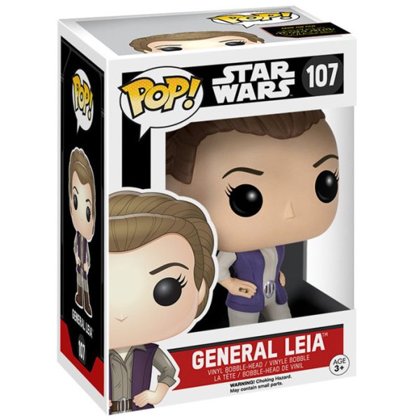 Pop Figurine Pop General Leia (Star Wars) Figurine in box
