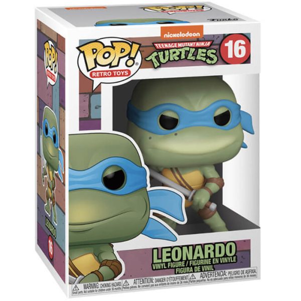 Pop Figurine Pop Leonardo (Teenage Mutant Ninja Turtles) Figurine in box