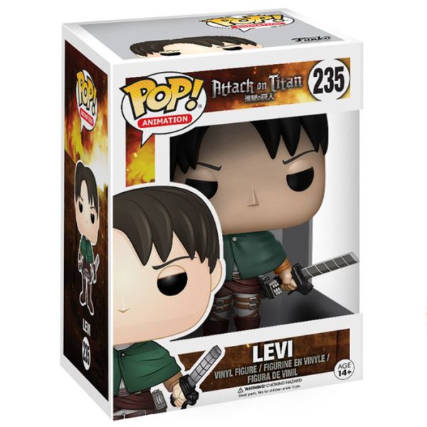 Pop Figurine Pop Levi (Attack On Titan) Figurine in box