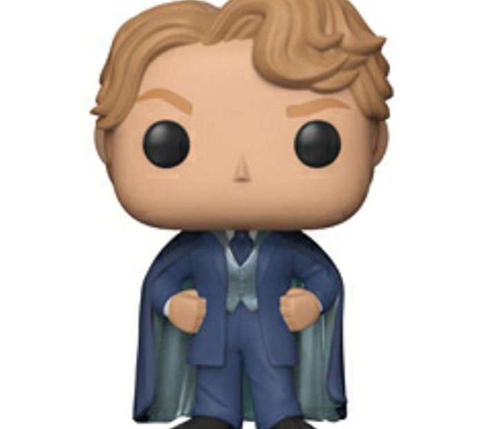 Figurine Pop Gilderoy Lockhart costume bleu (Harry Potter)