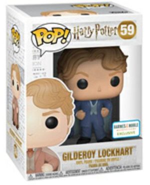 Pop Figurine Pop Gilderoy Lockhart costume bleu (Harry Potter) Figurine in box