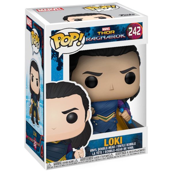 Pop Figurine Pop Loki (Thor Ragnarok) Figurine in box