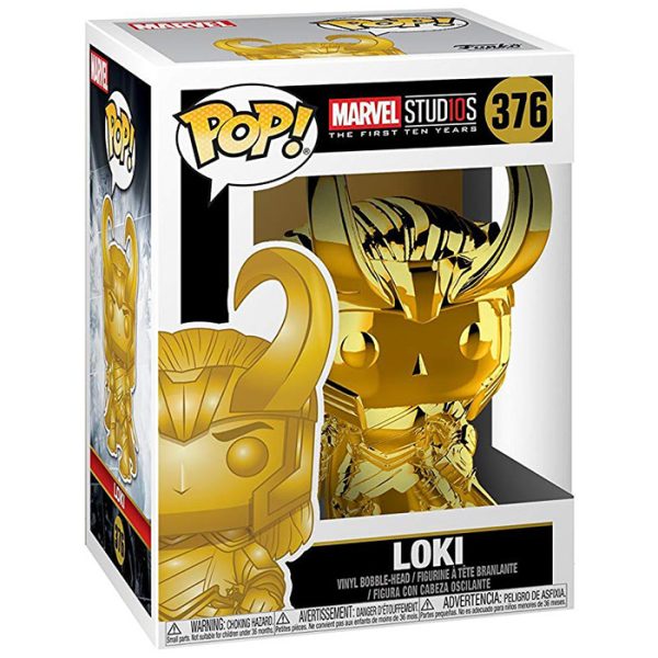 Pop Figurine Pop Loki Gold (Marvel) Figurine in box