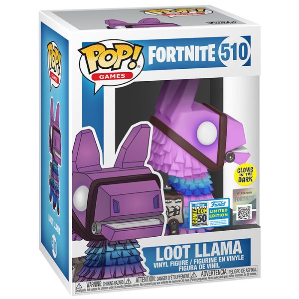 Pop Figurine Pop Loot Llama glows in the dark (Fortnite) Figurine in box