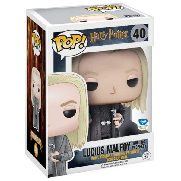 Pop Figurine Pop Lucius Malfoy avec la proph?tie (Harry Potter) Figurine in box